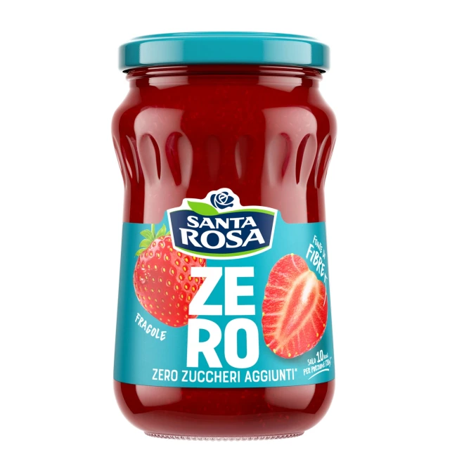Gem De Capsuni Zero Zahar Adaugat Santa Rosa 300g